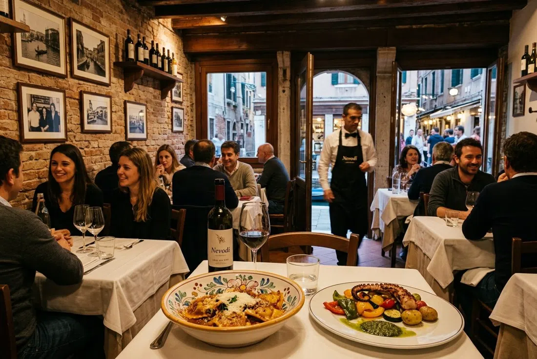 Trattoria Nevodi, Venedig