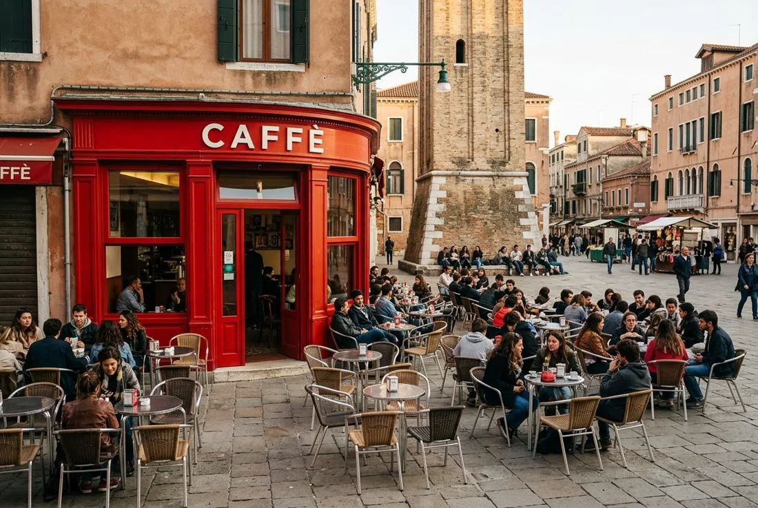 Il Caffè Rosso, Venice