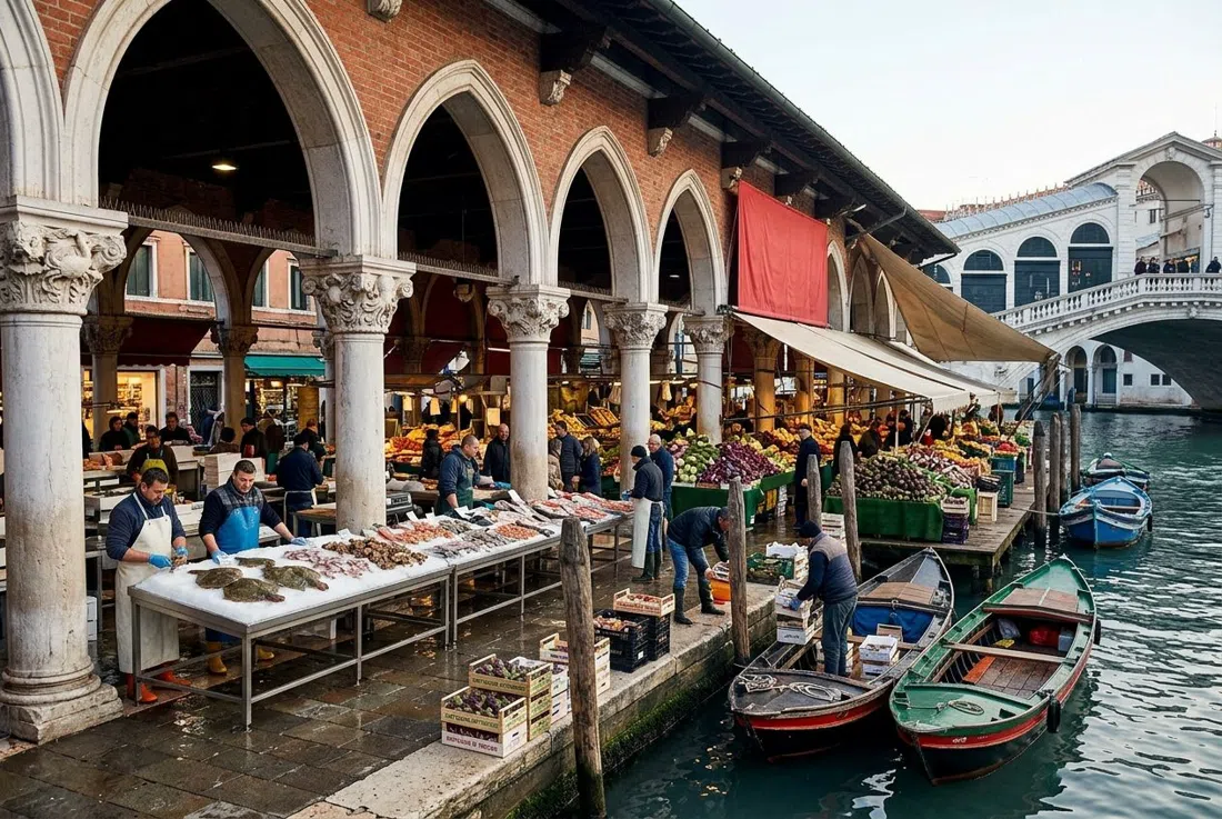 Rialto Market (Erbaria and Pescheria), Venice