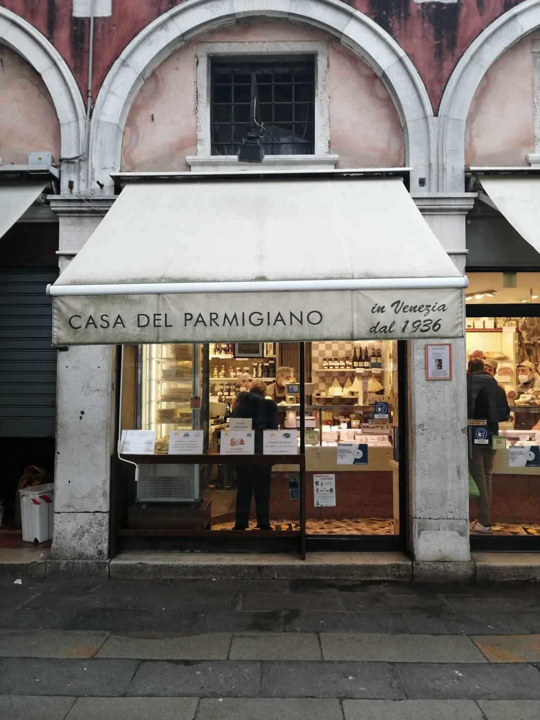 Aliani Casa del Parmigiano, Venedig