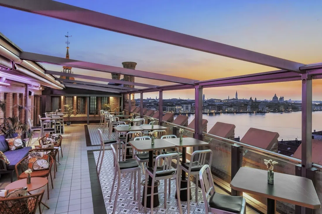 Skyline Rooftop Bar (Hilton Molino Stucky Venice), Venise