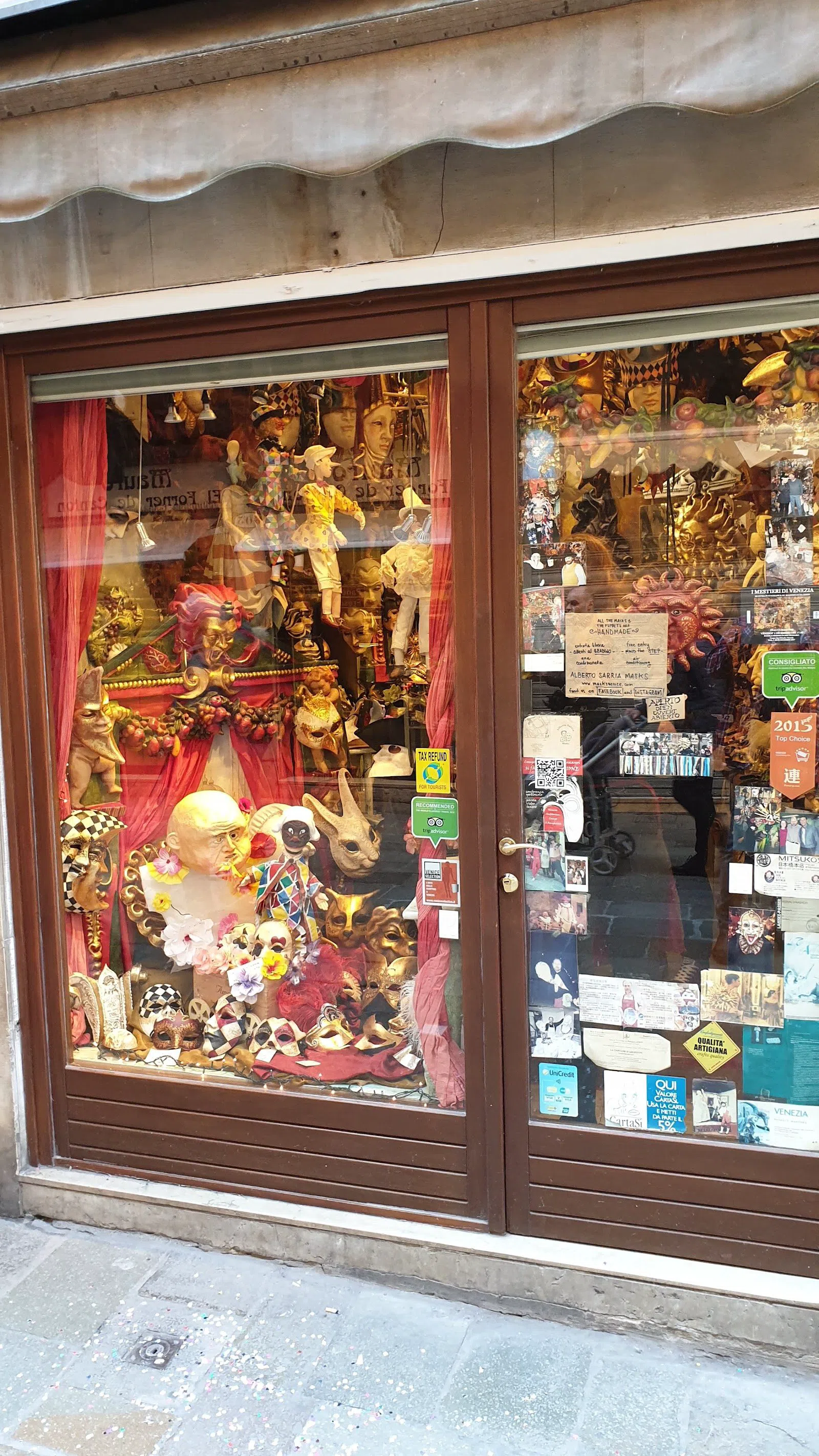 Alberto Sarria Masks, Venise